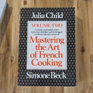 Mastering the Art of French Cooking Volume Two by Julia Child - Black and White